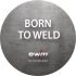 Aufkleber BORN TO WELD