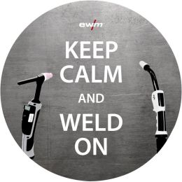 Aufkleber KEEP CALM AND WELD ON