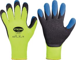 Forster Größe 9 neon-gelb/blau Handschuhe