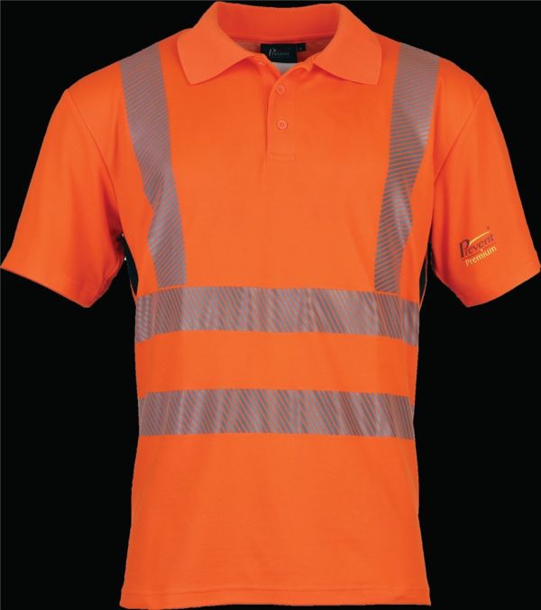 PREVENT TRENDLINE Prevent® Trendline Größe M Warnschutzpoloshirt