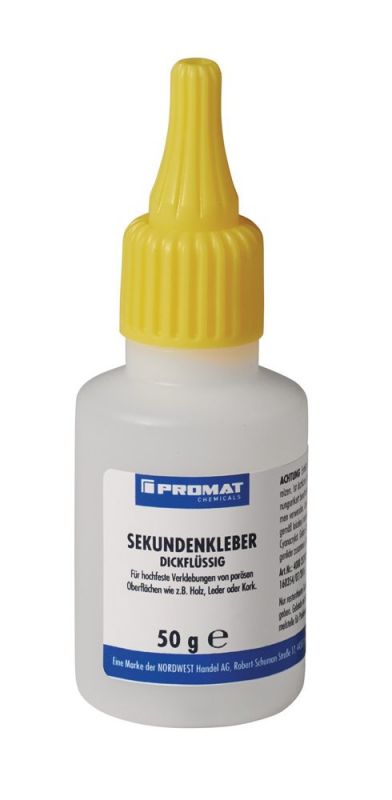 PROMAT CHEMICALS dickflüssig 50 g Sekundenkleber