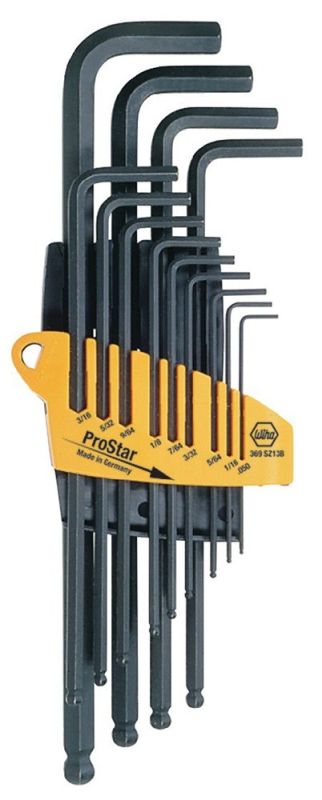WIHA 369 SZ13B 13-teilig  ProStar-Halter Winkelschraubendrehersatz