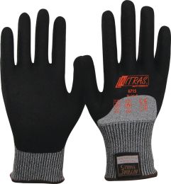 NITRAS Taeki Größe XL (9) grau/schwarz Schnittschutzhandschuhe