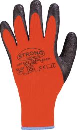 Rasmussen Größe 8 orange/schwarz Kälteschutzhandschuhe