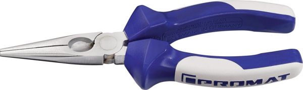 Länge 160 mm flach/rund gerade Flachrundzange