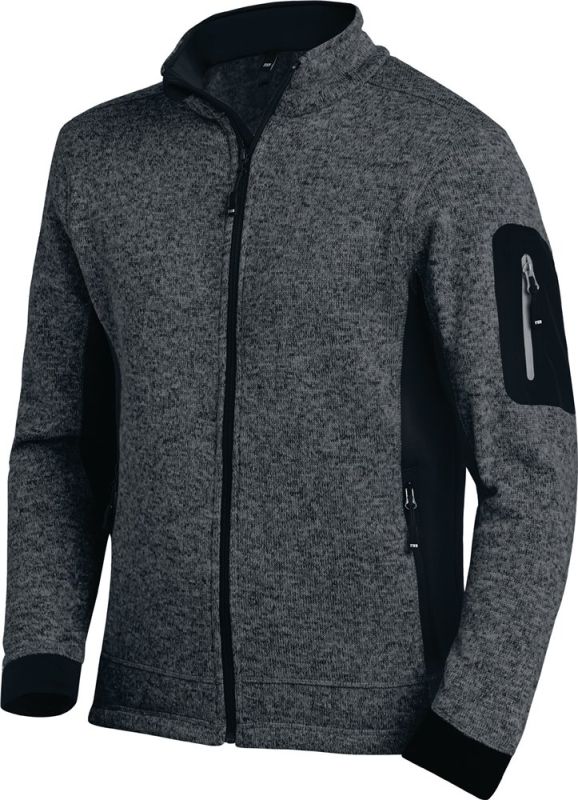FHB CHRISTOPH Größe M Strick-Fleecejacke