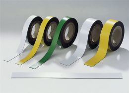 Bandbreite 20 mm Bandlänge 10 m weiß Magnetband