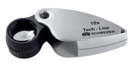SCHWEIZER Tech-Line Vergrößerung 10x Einschlaglupe