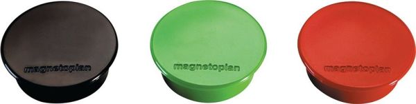 Ø 40 mm grau Magnet „Premium“
