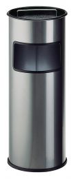 Ø270xH640mm neusilber Kombiascher