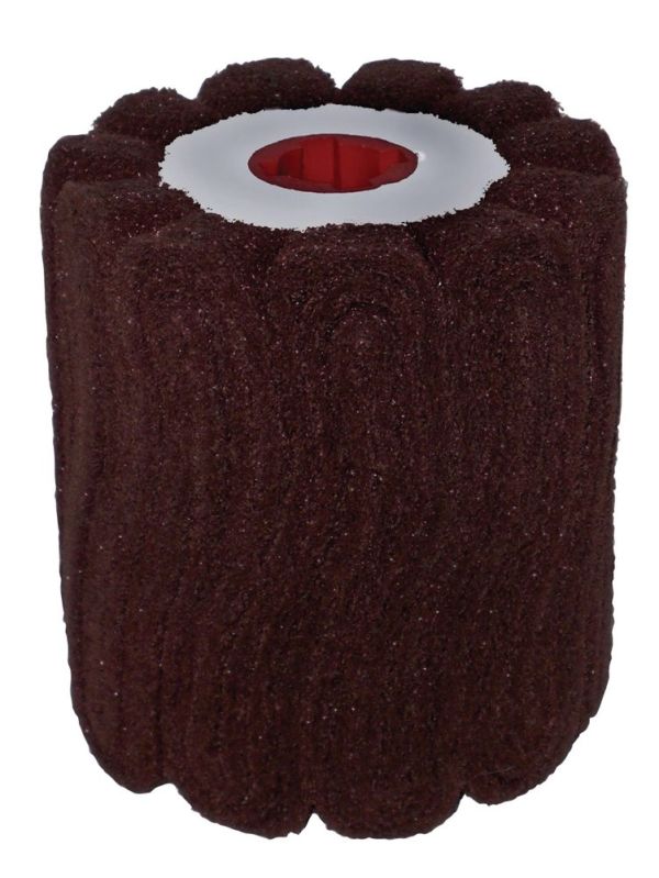 medium braun Schleifvliesrad