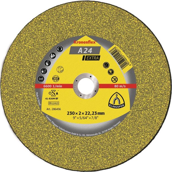 KLINGSPOR A 24 Extra D180x3mm gerade Trennscheibe