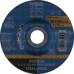 PFERD PSF DUODISC STEELOX D115xS1.9mmKörnung 46 Kombischeibe