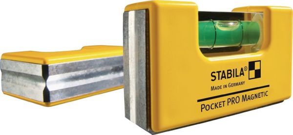 STABILA Pocket PRO Magnetic 7.2 cm Wasserwaage