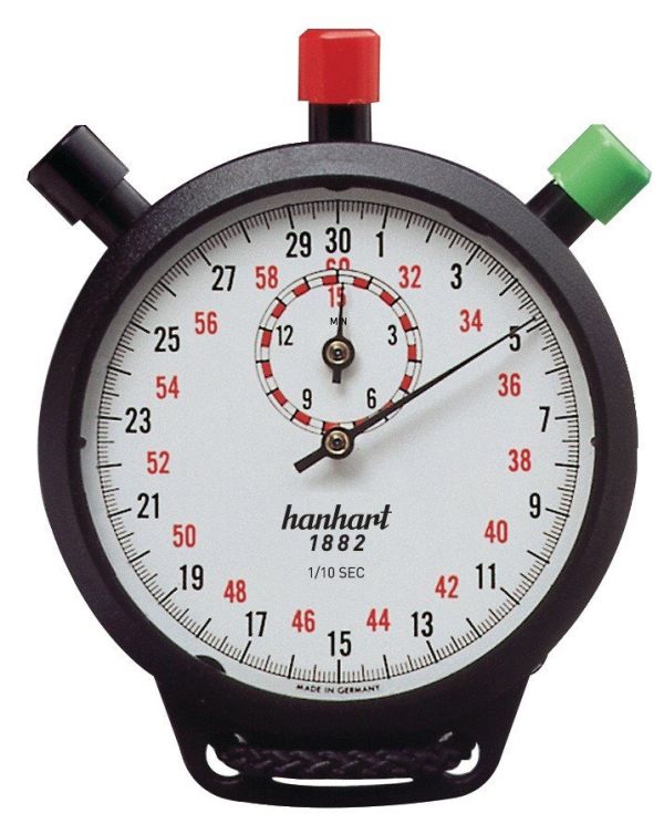 HANHART Amigo 1/10 Sek. 15 Min. Stoppuhr
