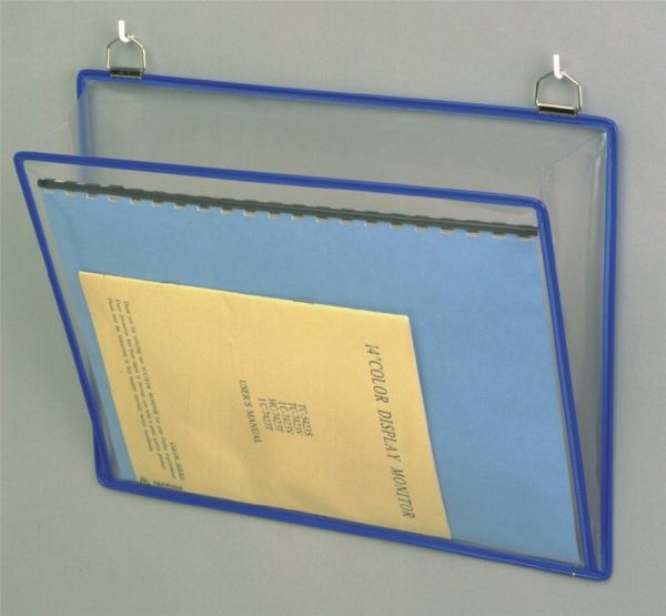 PVC reflexionsfrei Klarsichthängetasche