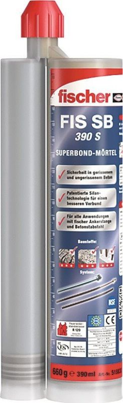 FISCHER FIS für Beton Mörtel