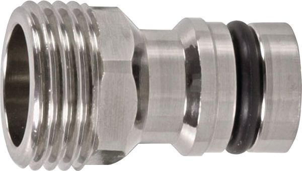 KARASTO GEKA plus-Stecksystem Messing vernickelt Gerätestecker