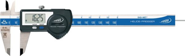 HELIOS PREISSER PRISMA DIGI-MET® IP67 150 mm Messschieber