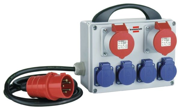 BRENNENSTUHL  CEE 16 A, 5-polig Kleinstromverteiler