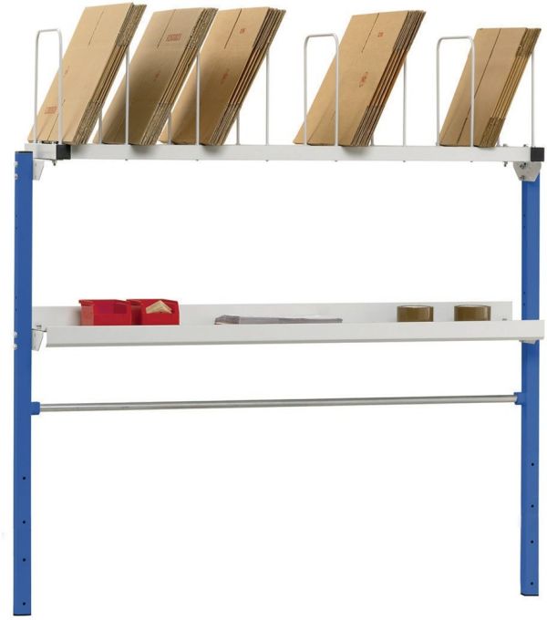 f.Packtischbreiten 1600 u.2000 mm Packtischanbausystem