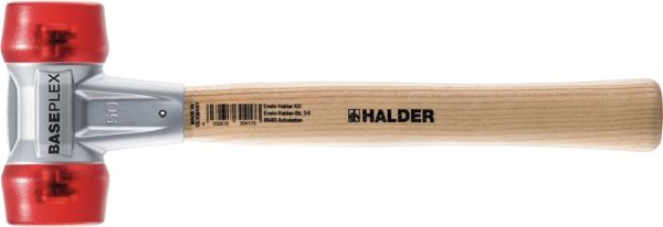 HALDER BASEPLEX Länge 270 mm Kopf-Ø 25 mm Schonhammer