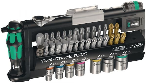 WERA Tool-Check 39-teilig Bit-/Steckschlüsselset