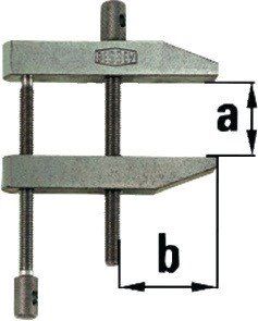 BESSEY PA Spannweite 87 mm Parallelschraubzwinge