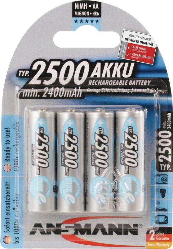 ANSMANN maxE 1.2 V 2500 mAh Akkuzelle