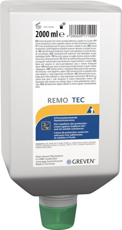 LIGANA GREVEN® REMO TEC 2 l Hautschutzcreme