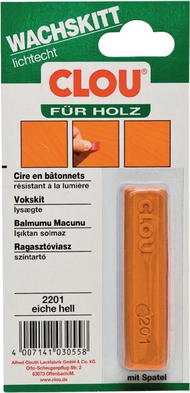 Farbe 2201 eiche hell Wachskittstangen