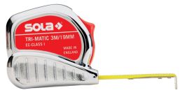 SOLA TRI-MATIC Länge 5 m Breite 19 mm mm/cm Taschenrollbandmaß