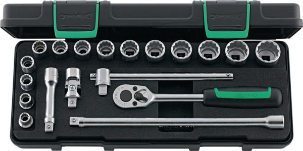 STAHLWILLE 45/14/5i 19-teilig  3/8 ″ Steckschlüsselsatz