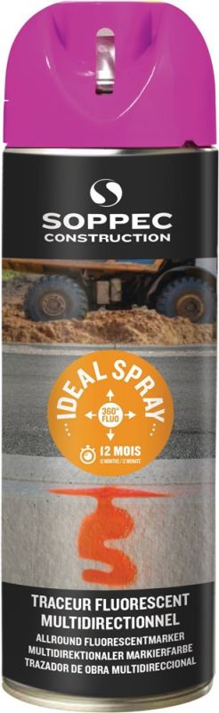 leuchtpink Markierungsspray