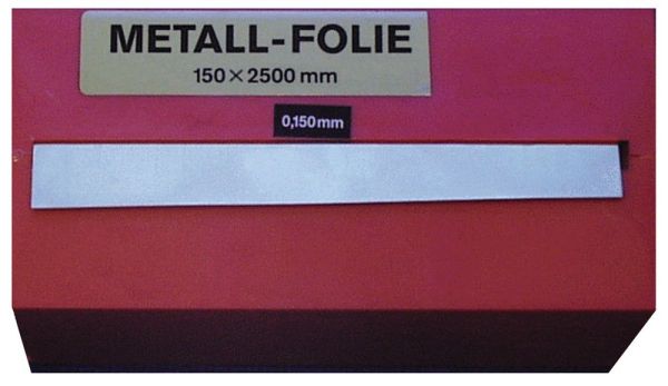 Dicke 0.100 mm Metallfolie