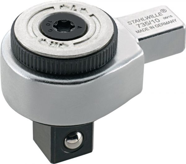 STAHLWILLE 735/10 1/2 ″ 9 x 12 mm Einsteckumschaltknarre