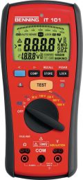 BENNING IT 101 0.1 V-600 V AC/DC V Isolations-/Widerstandsmessgerät