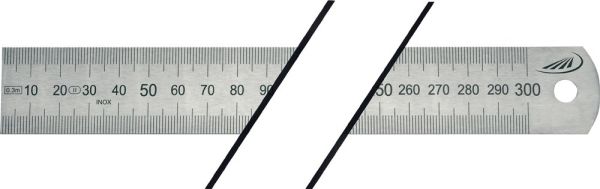 Länge 1500 mm Stahlmaßstab