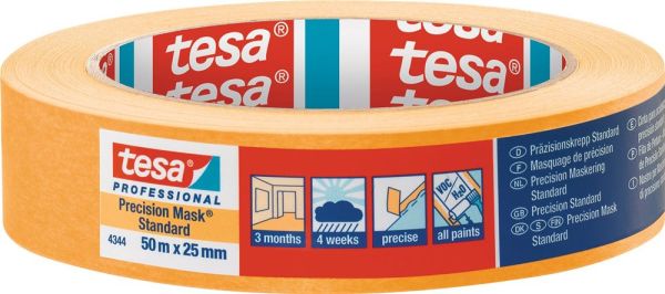 TESA 4344 Standard glatt Präzisionskrepp
