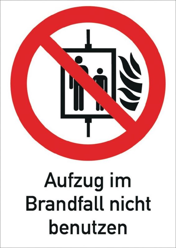 ASR A1.3/DIN EN ISO 7010 Verbotszeichen