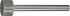 D10xH10mm 6 mm Schleifstift