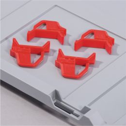 blau Schiebeverschluss