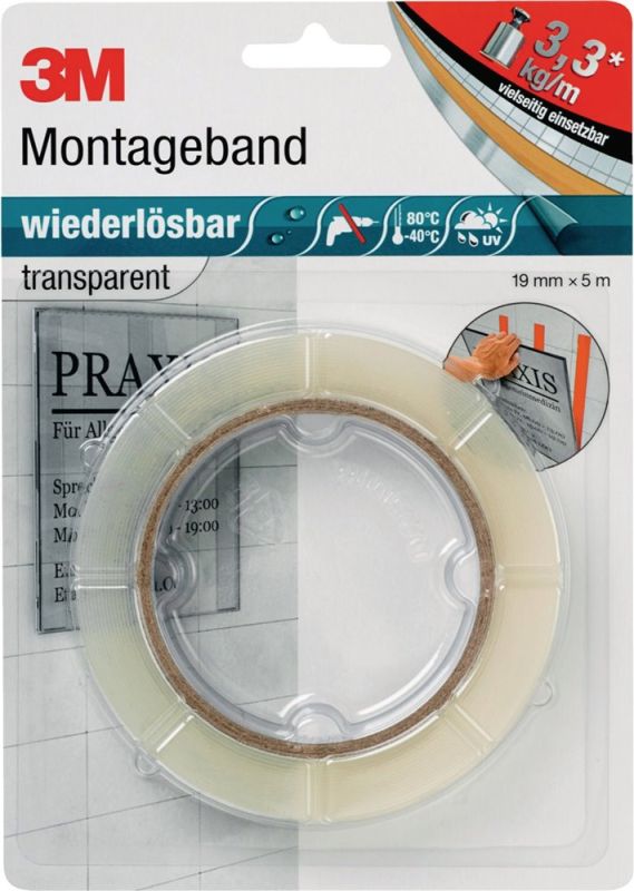 Länge 5 m Breite 19 mm Montageband