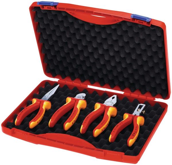 KNIPEX Kompakt-Box Inhalt 4 teilig VDE Zangensatz