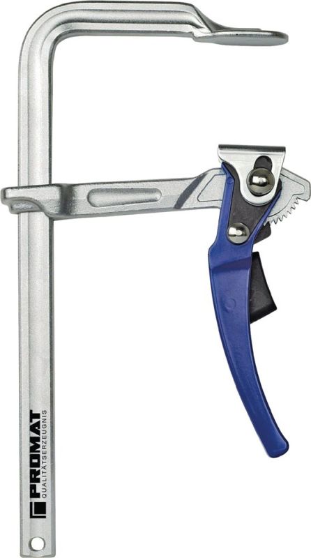 Spannweite 200 mm Ausladung 100 mm Hebelzwinge