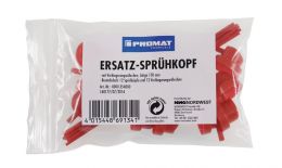 je 12 Sprühköpfe u. Röhrchen (150 mm) Ersatzsprühköpfe