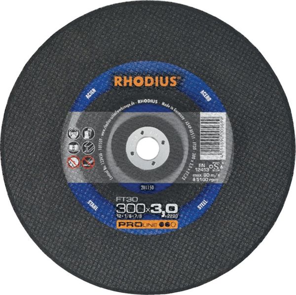 RHODIUS FT30 D350x4mm gerade Trennscheibe