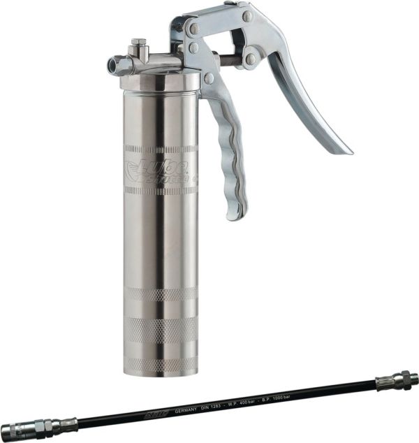 für Lube-Shuttle Kartuschen 400g Einhandfettpresse