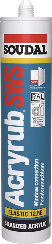 SOUDAL Acryrub SWS 310 ml Acryl