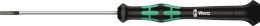 WERA 2035 2.5 mm Klingenlänge 80 mm Elektronik-Feinmechanik-Schraubendreher